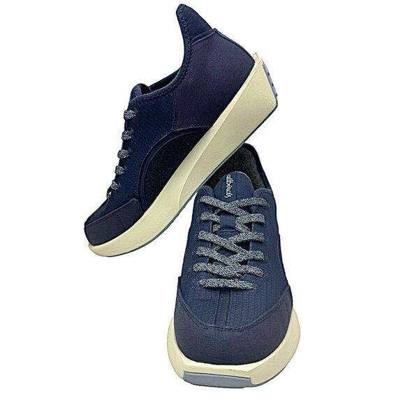 Allbirds Men's Riser Cotton Canvas Everyday Sneakers Hazy Indigo Blue Size 10 M - Picture 7 of 9